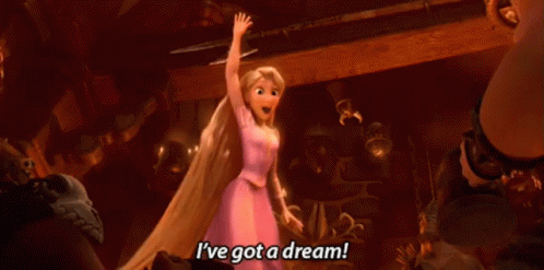 Following Your Dreams (Ft. Tangled gifs)